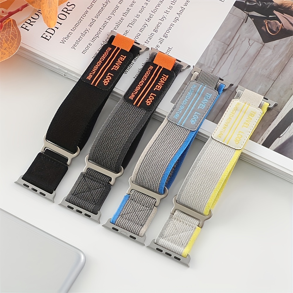 Original Alpine loop for Apple watch Ultra band 49mm 44mm 45mm 40mm 41mm  42mm Nylon bracelet correa iwatch series 8 9 3 SE strap - AliExpress