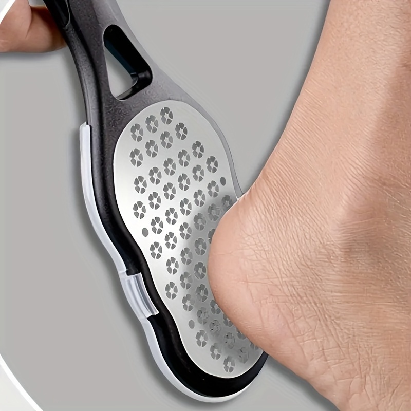 Stainless Steel Pedicure Foot File Foot Heel Scraper - Temu