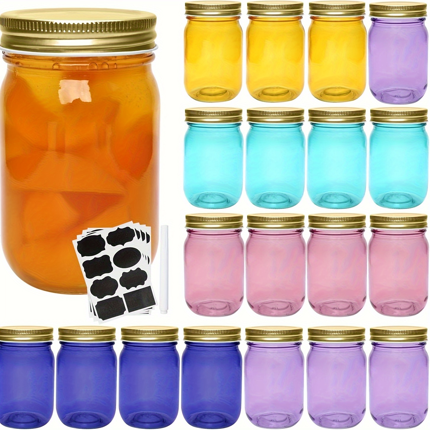 Candle Jars With Lids - Temu