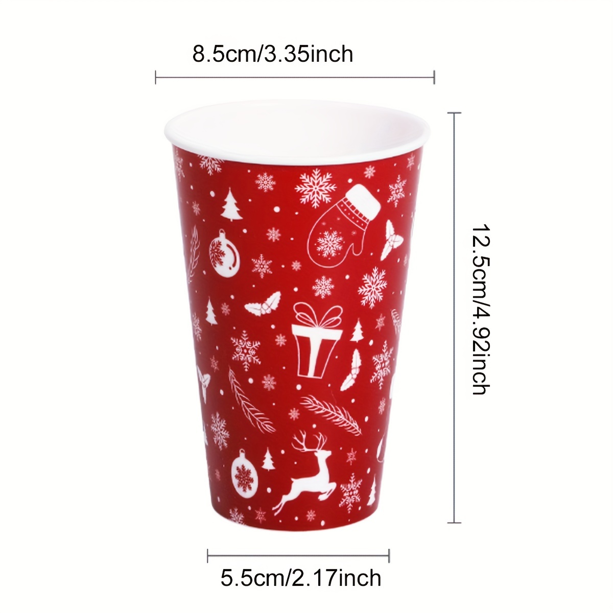 Red Cup Living Holiday Plastic Cups for Gingerbread Table Decor | Merry  Friendsmas Party Decorations…See more Red Cup Living Holiday Plastic Cups  for