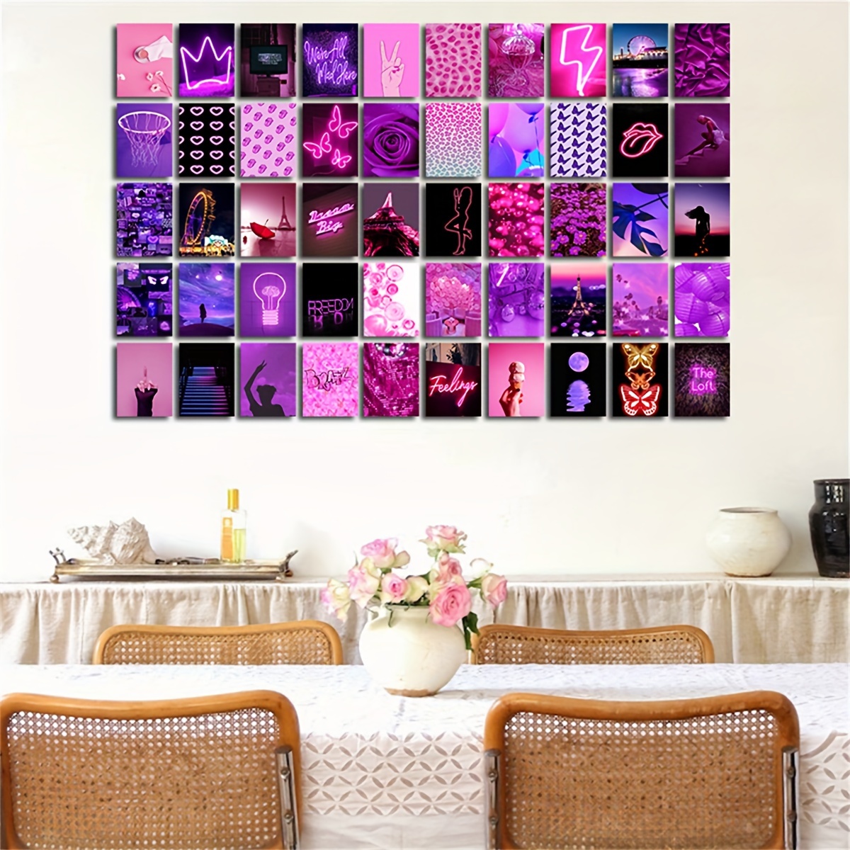 Indie Aesthetic Room Decor for Teens Bedroom- 70 PCs Wall Collage