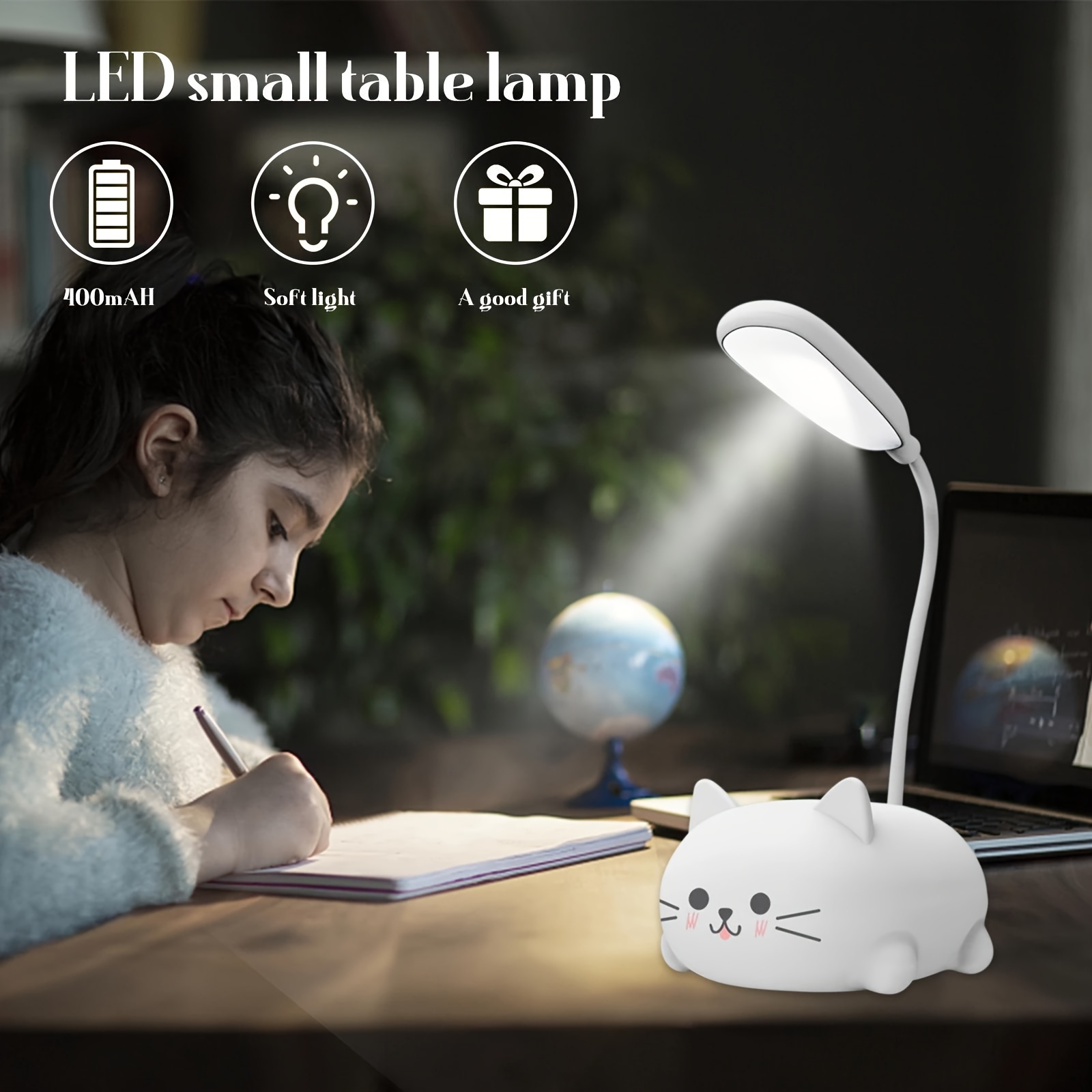 Comprar Luz LED nocturna con USB, lámpara de noche de dibujos