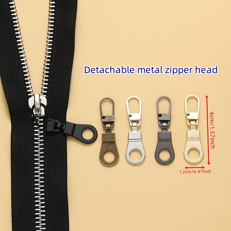 Replaceable Zipper Puller For Repairing, Universal Detachable Zipper Puller  Set, Perfect For Suitcases, Coat, Boots, Jacket, Backpacks - Temu