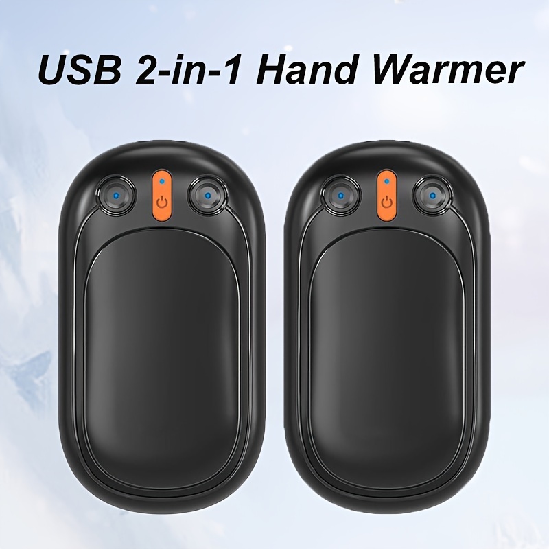 Mini calentador de manos, calentador de manos recargable por USB, calentador  de manos, diseño exquisito