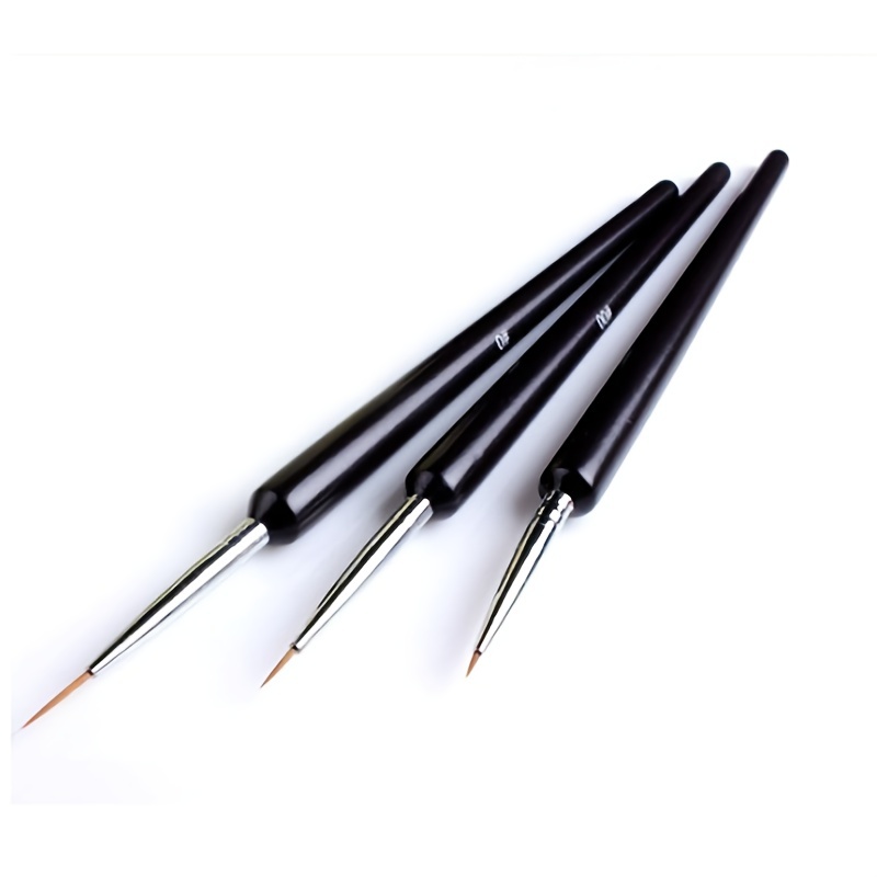 Lowest Price 3 Pcs Single Head Nail Design Brush Pen