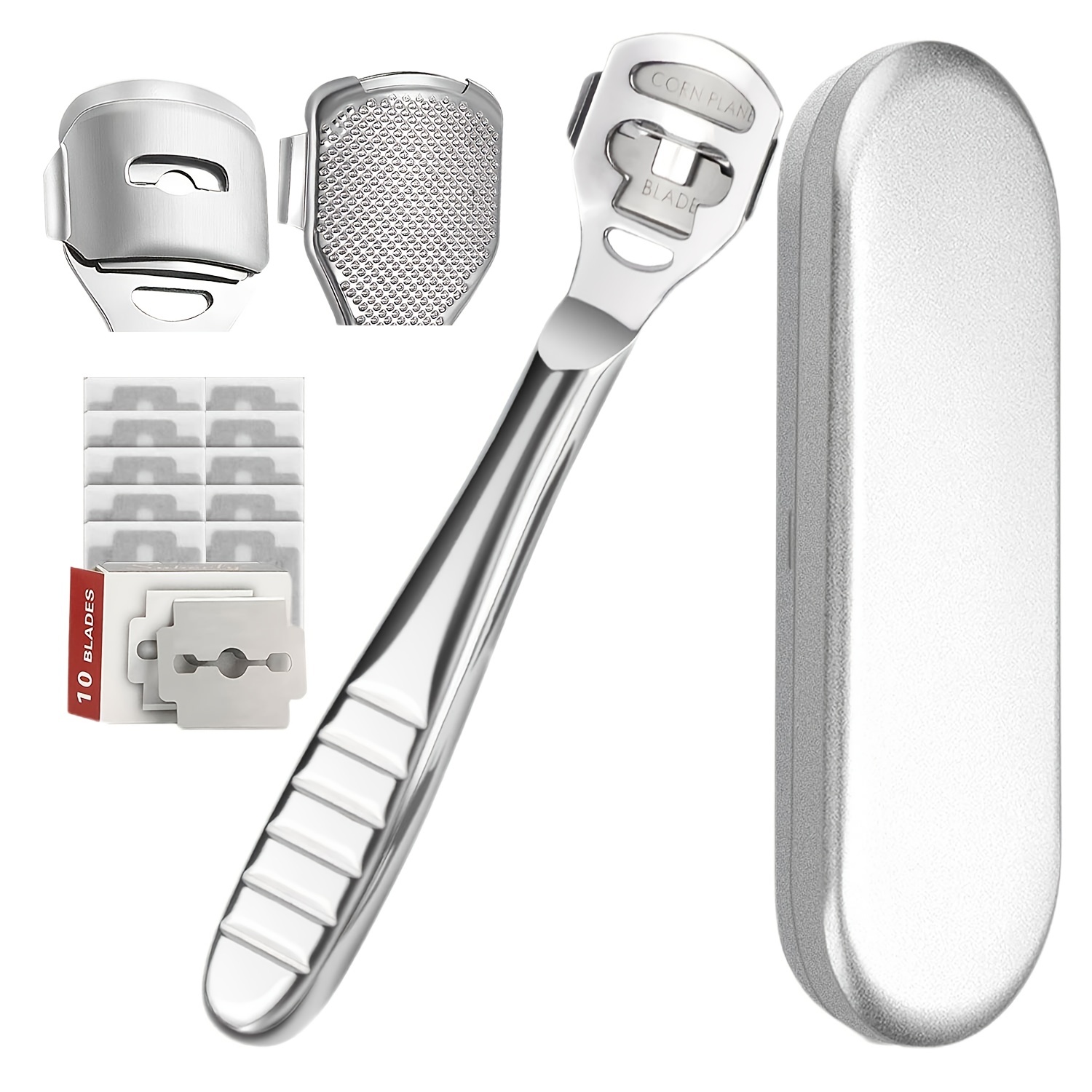 Callus Shaver Sets Include 10 Replacement Callus Shavers Foot Care Tools  Hard Skin Remover For Hand Feet - Temu