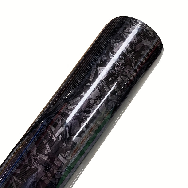LMK - Pellicola in vinile forgiato ad alta definizione, effetto carbonio  lucido, nero, senza bolle d'aria (30 cm x 152 cm) : : Strumenti  Musicali