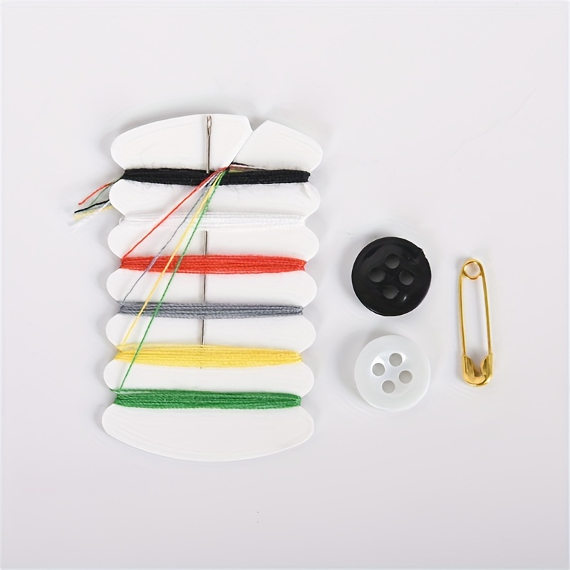 Mini Sewing Kit Cute And Convenient Small Needle Bag Button - Temu
