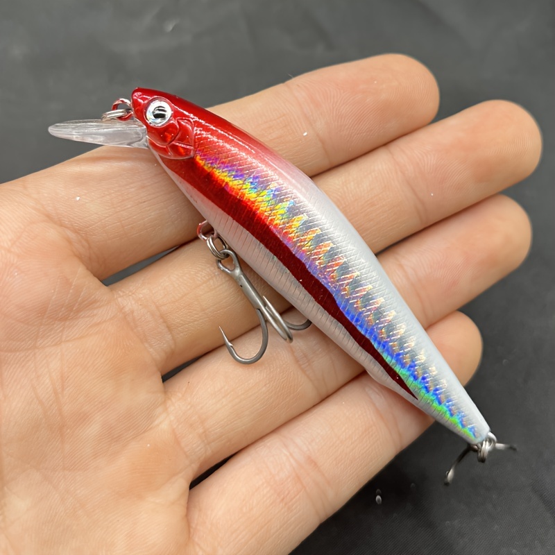 7Cm /4G Sinking Minnow Fishing Lures Freshwater Bass Artificial
