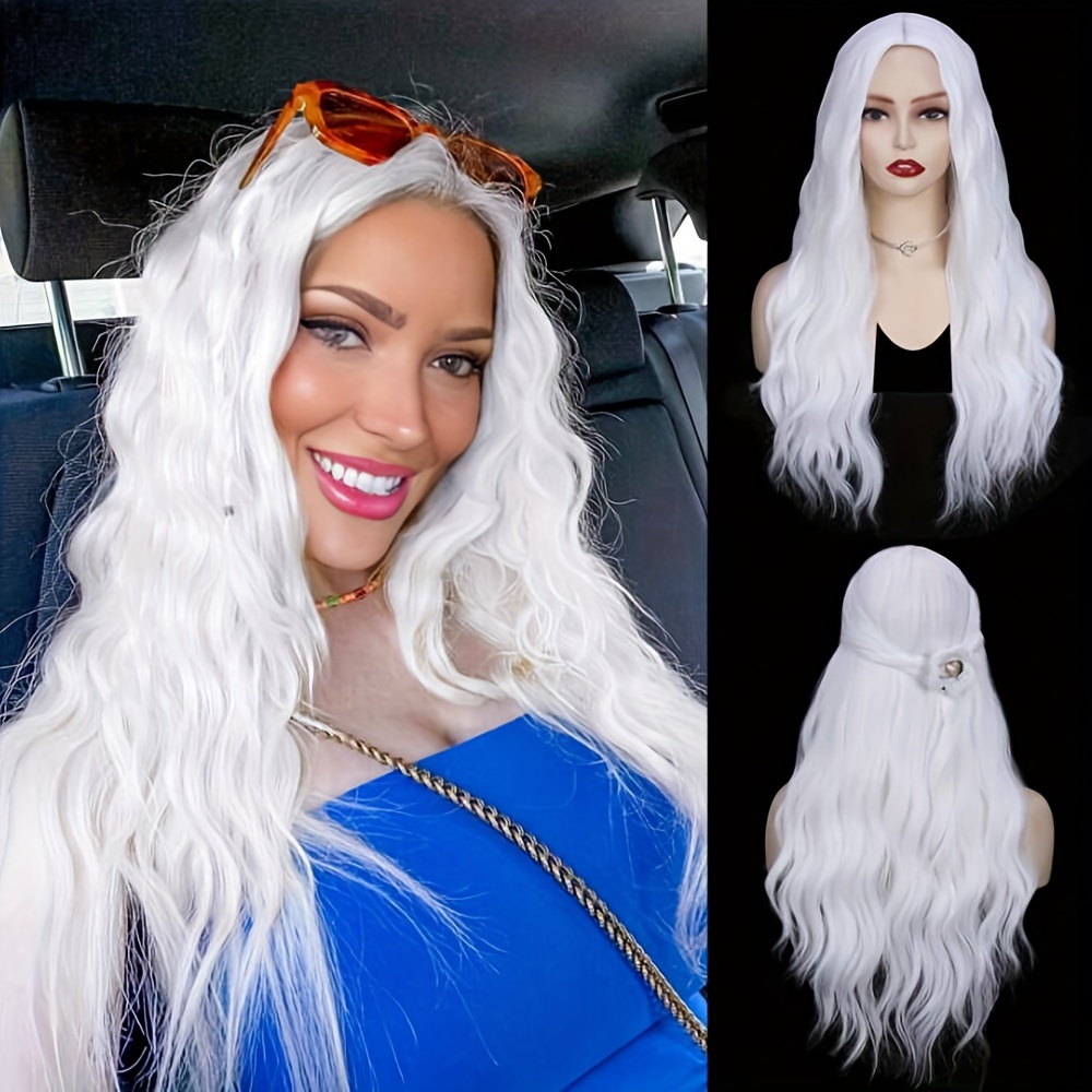 Silver hair wig best sale cosplay