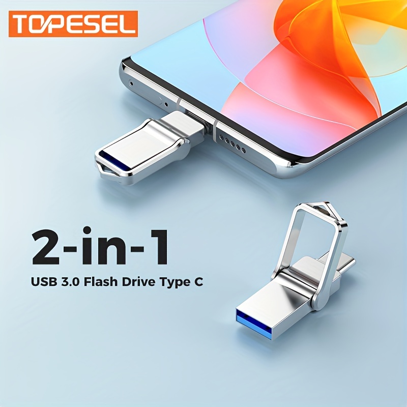 Clé USB 32 GO 2 en 1 Micro Usb Dual Drive Pour Android Smartphones Tablette  PCs.