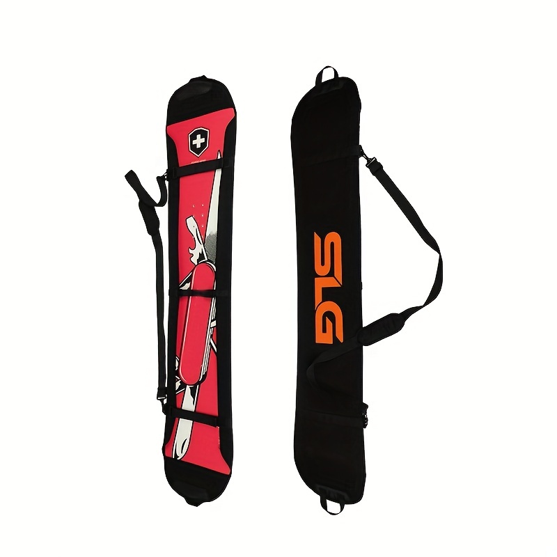 Skiing Board Storage Bag Single Board Cover Board Edge Protection Cover  Wear Resistant Anti Freeze Elastic Snowboard Bag Excluding Snowboard, Discounts Everyone