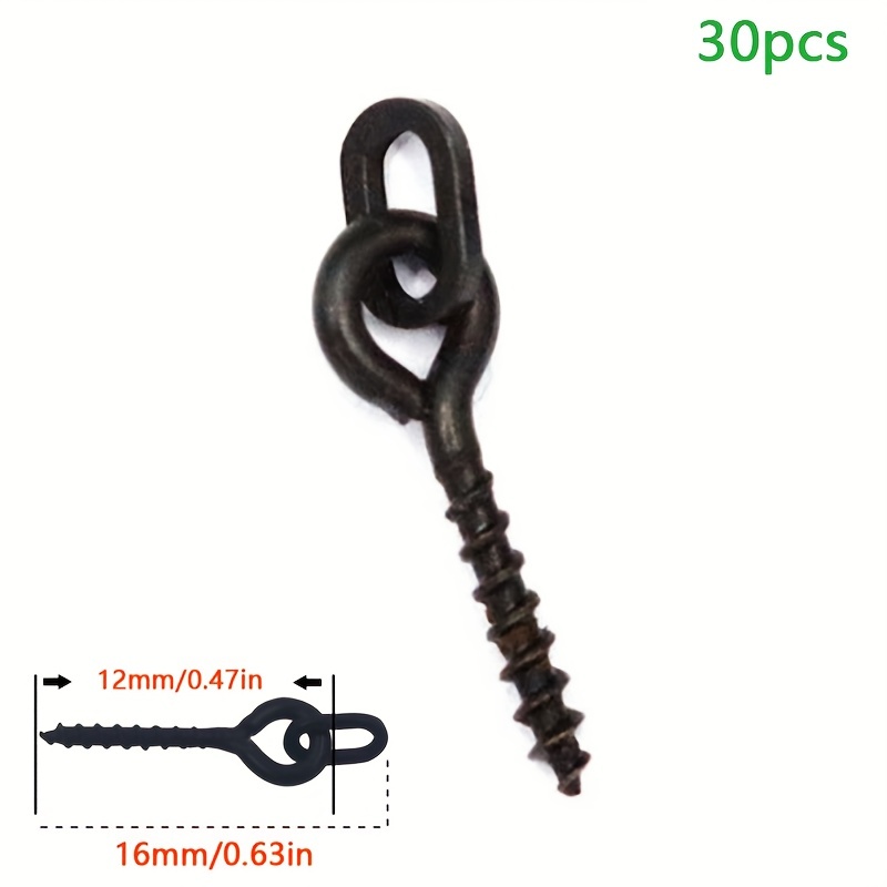 Bait Screws Thin Oval Link Loop Swivels Thin - Temu Canada