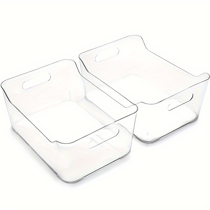 Transparent Plastic Storage Box Long Oval Storage Box - Temu