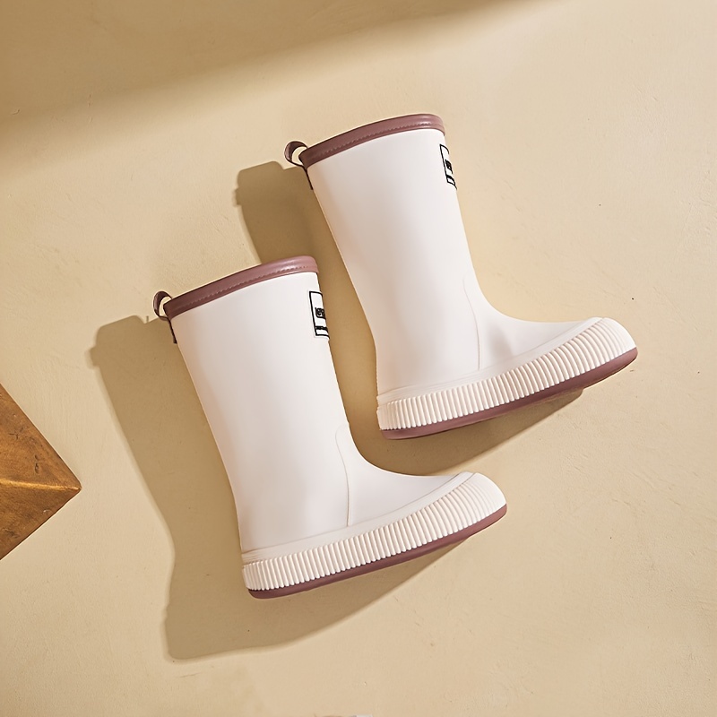 Women's High Water Boots Outer Wear Work Shoes Long Boots Waterproof