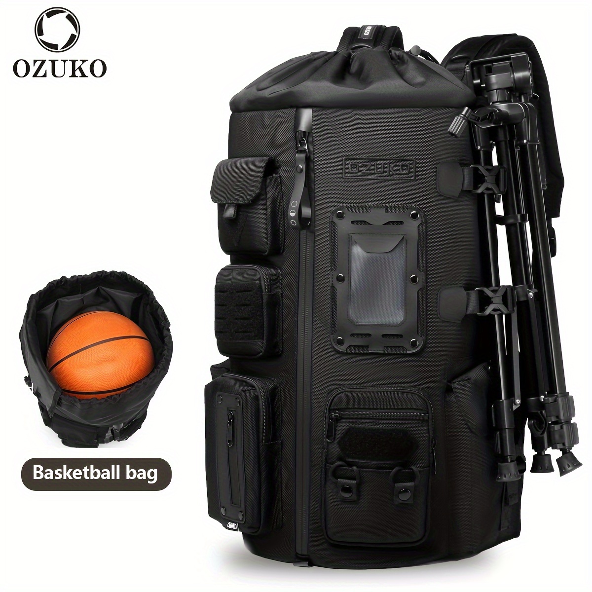 Ozuko 9235 Mochila Moto Para Hombre Inteligentes Luxury Custom Travel  Luggage Bags Basketball Travelling Motorcycle Backpack - Buy Basketball