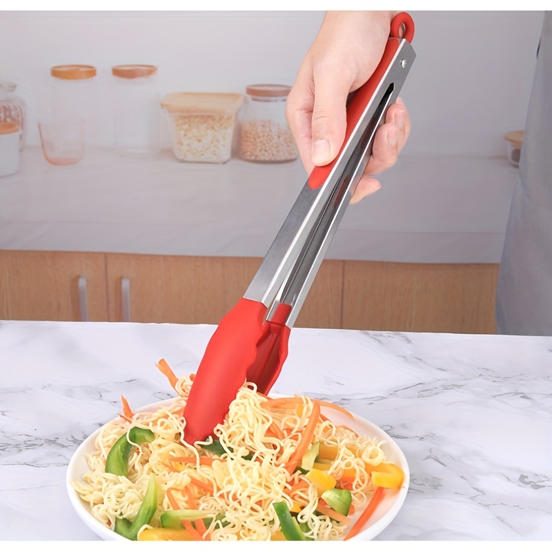 Kitchen Premium Silicone Tongs 