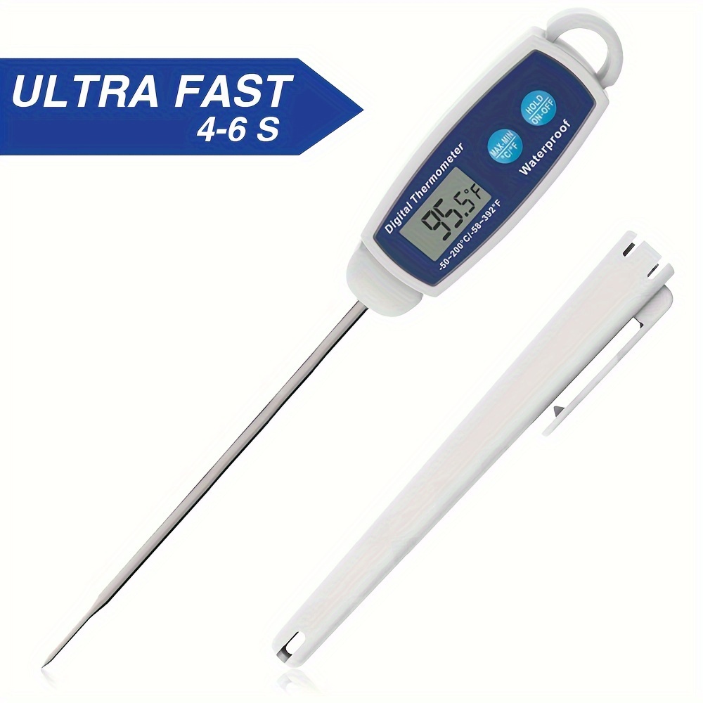 Meat Thermometers, Pocket-shaped Digital Meat Thermometer, Instant