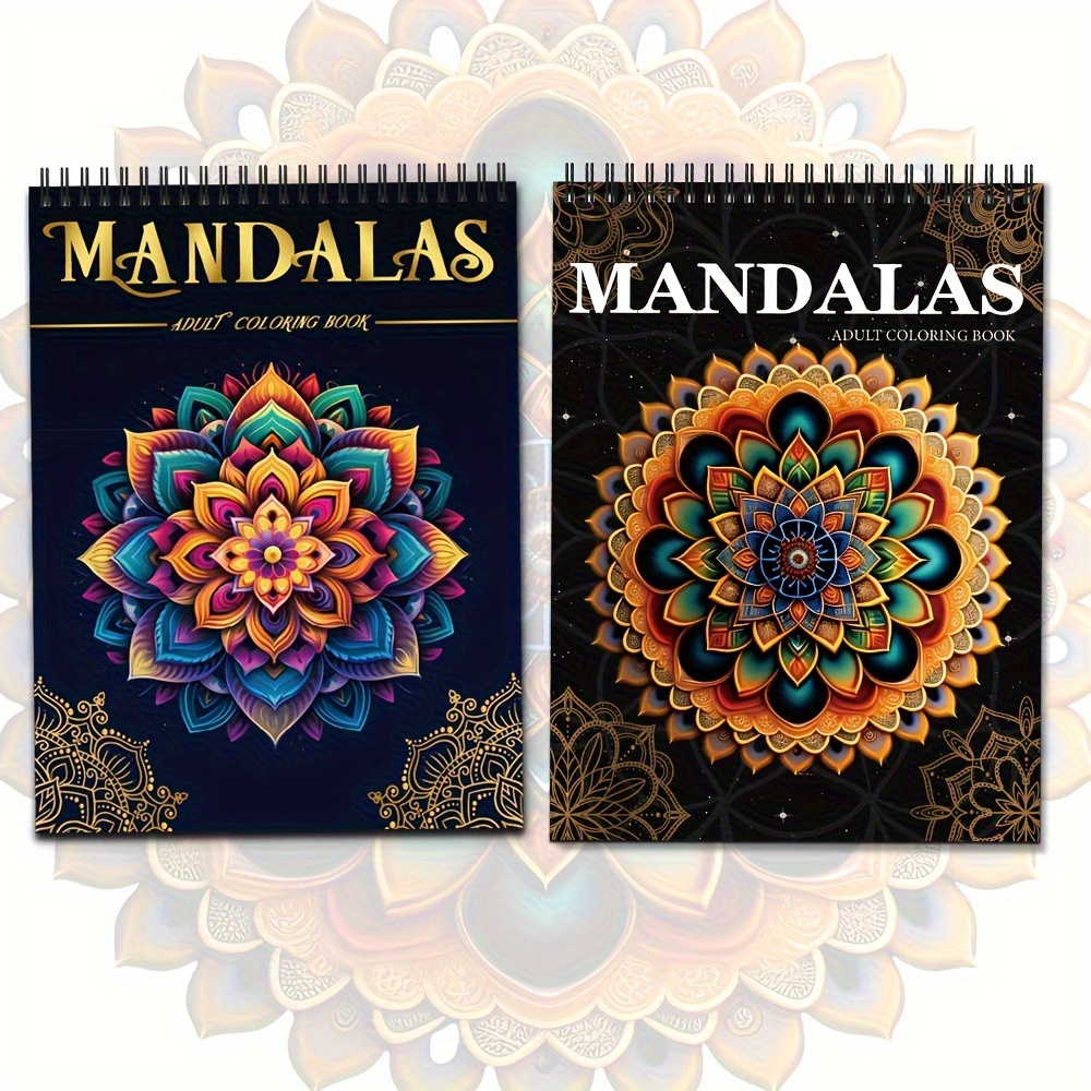 Mandalas para colorear niños: Libro para colorear con mandalas divertidos,  fáciles y relajantes para niños, niñas y principiantes (Paperback)