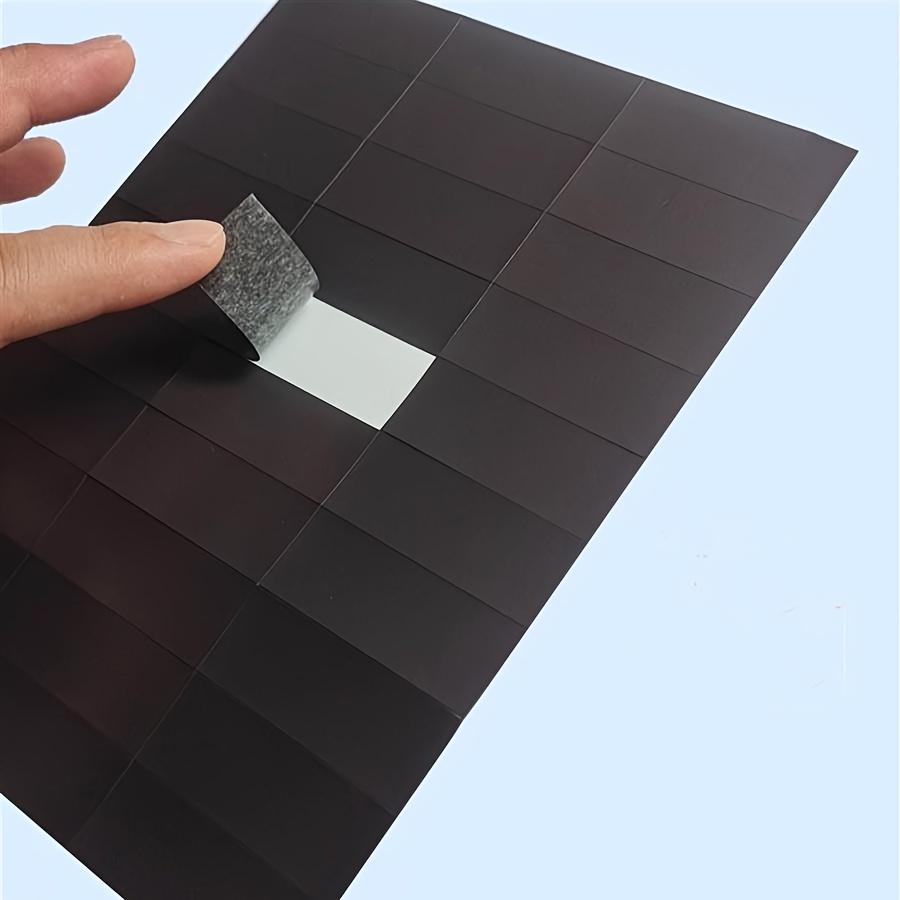 Lurrose Fogli Magnetici Adesivi 5 Fogli Fogli Magnetici Con Supporto Adesivo  Fogli Magnetici In Gomma Per Artigianato Foto Fustella Disegni Neri :  : Fai da te