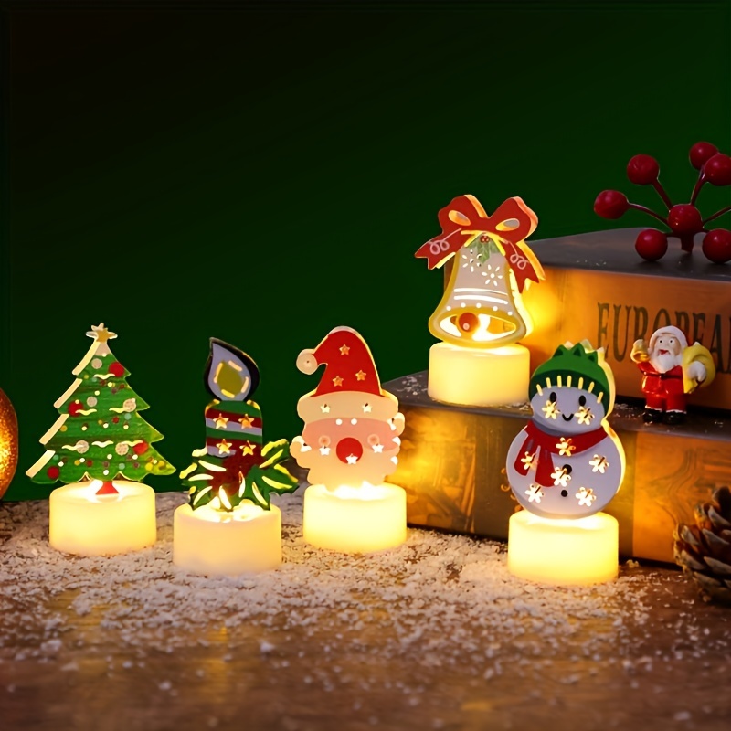 New Christmas Decorations Candle Cover Ceramic Products Old - Temu