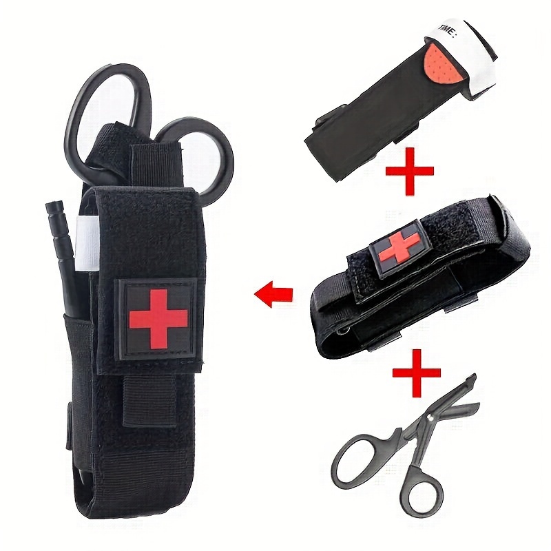 Tactical Military First Aid Kit Tourniquet Molle Survival - Temu New Zealand
