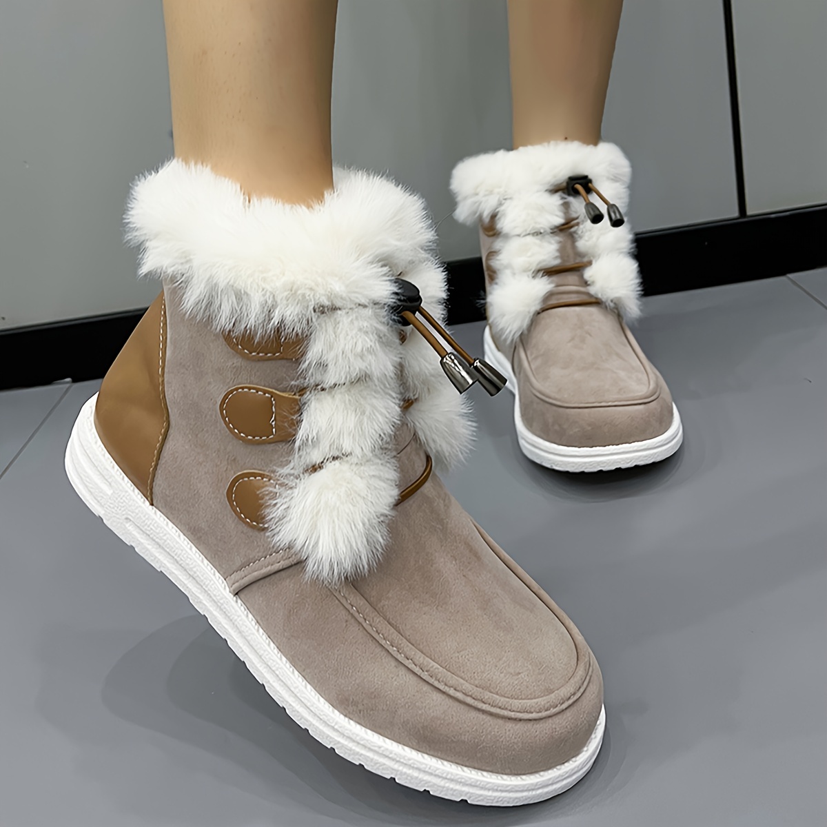  Snow Boots for Women Cute Womens Tall Slip on Snow