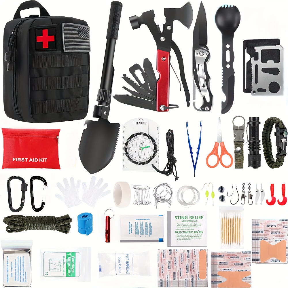 Survival Medical Accessory Kit Bag Hunting Camping Mountaineering