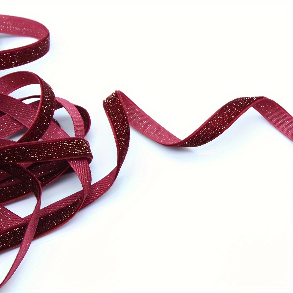 Ribbons Decoration Red, Velvet Hair Bowknot