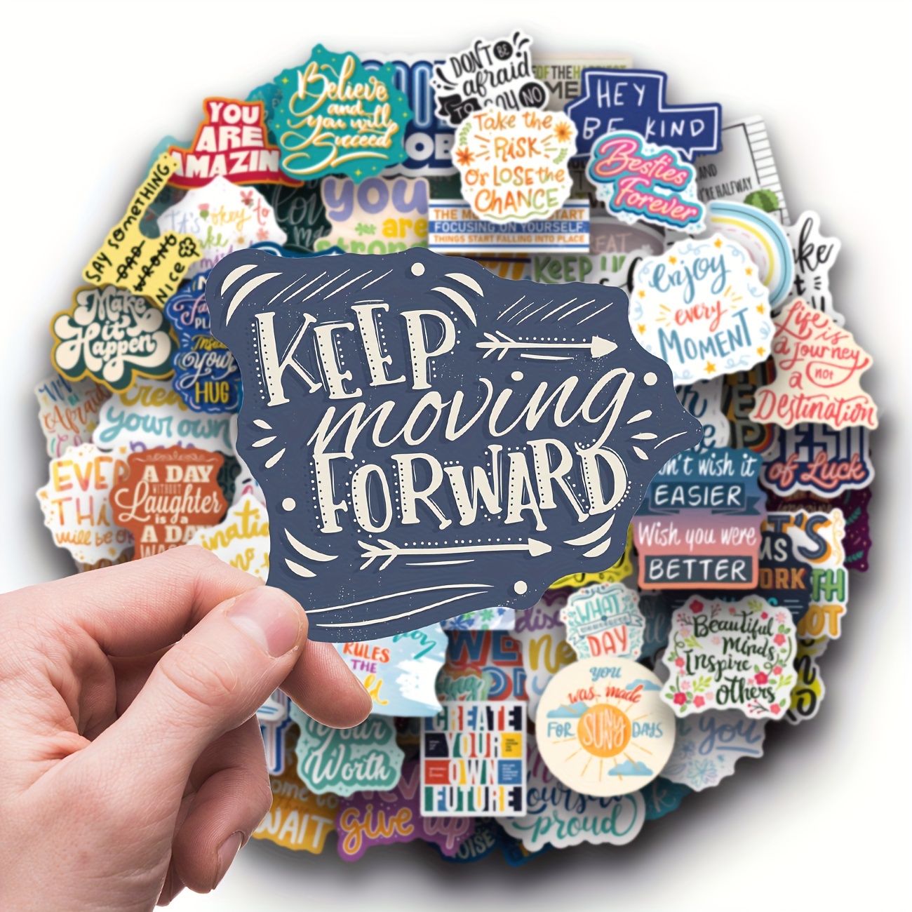 640Pcs Inspirational Quote Stickers for Teens, Motivational Planner  Stickers for Adults Women, Scrapbook Stickers for Kids, Positive  Affirmation