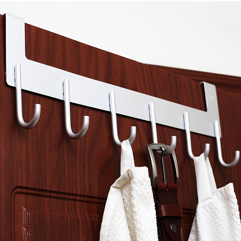Door Hanger Heavy Duty Door Hook Hanging Towel Bathrobe Coat - Temu