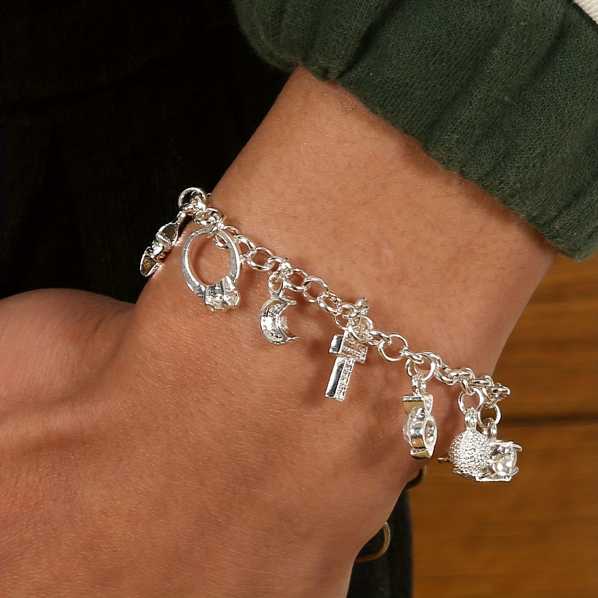 Men's Pendant Chain Bracelet