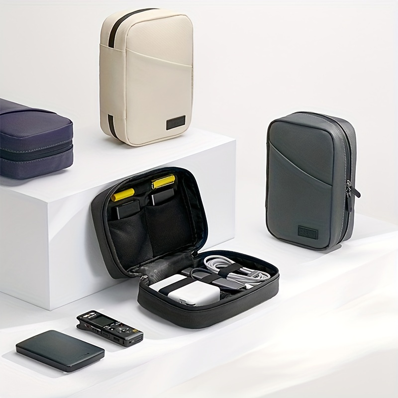 Waterproof Data Cable Bag Small Zipper Electronic Accessories Bag