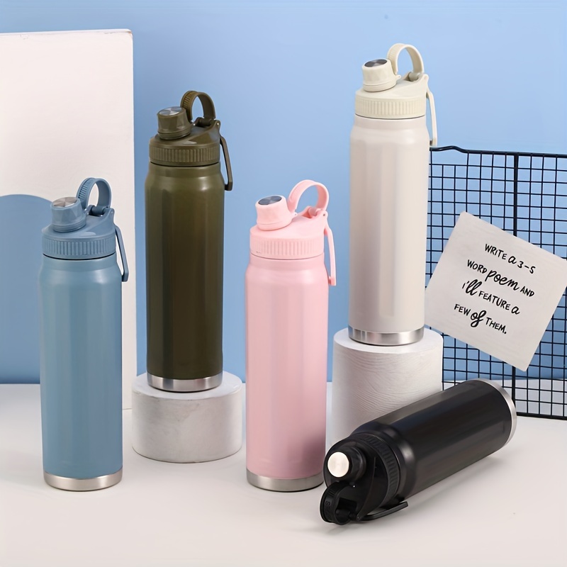 Thermal Sports Water Bottle, Stainless Steel Water Cups, Portable