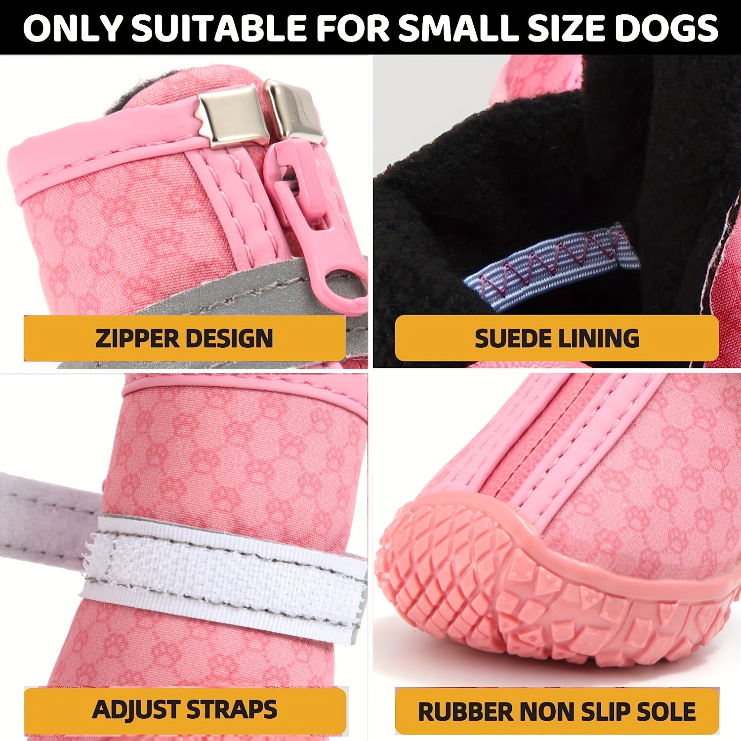 Breathable Dog Booties For Small Dogs - Protect Paws During Outdoor Walks -  Temu Bahrain
