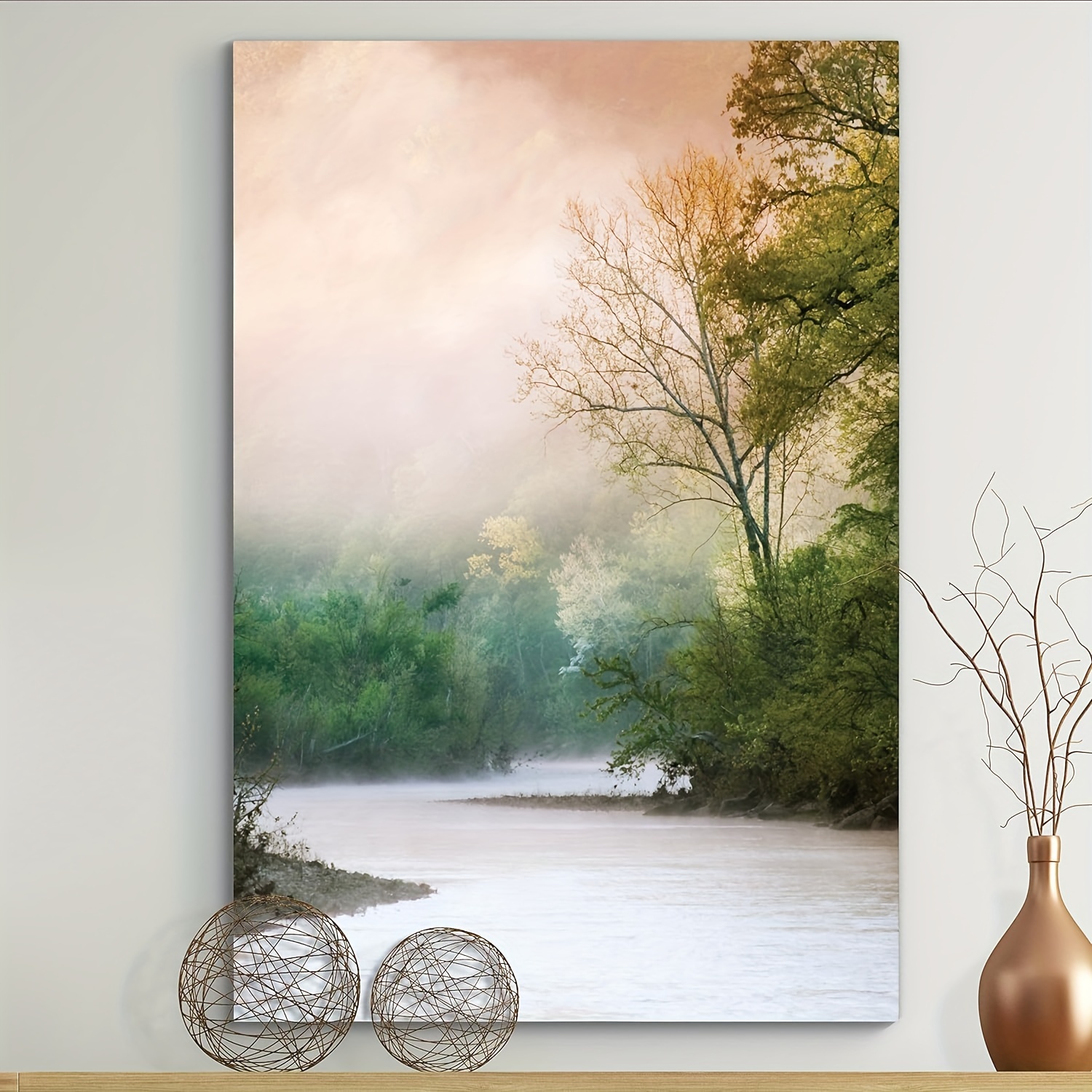 Serene forest 2 Art Print, Canvas, Wall Art