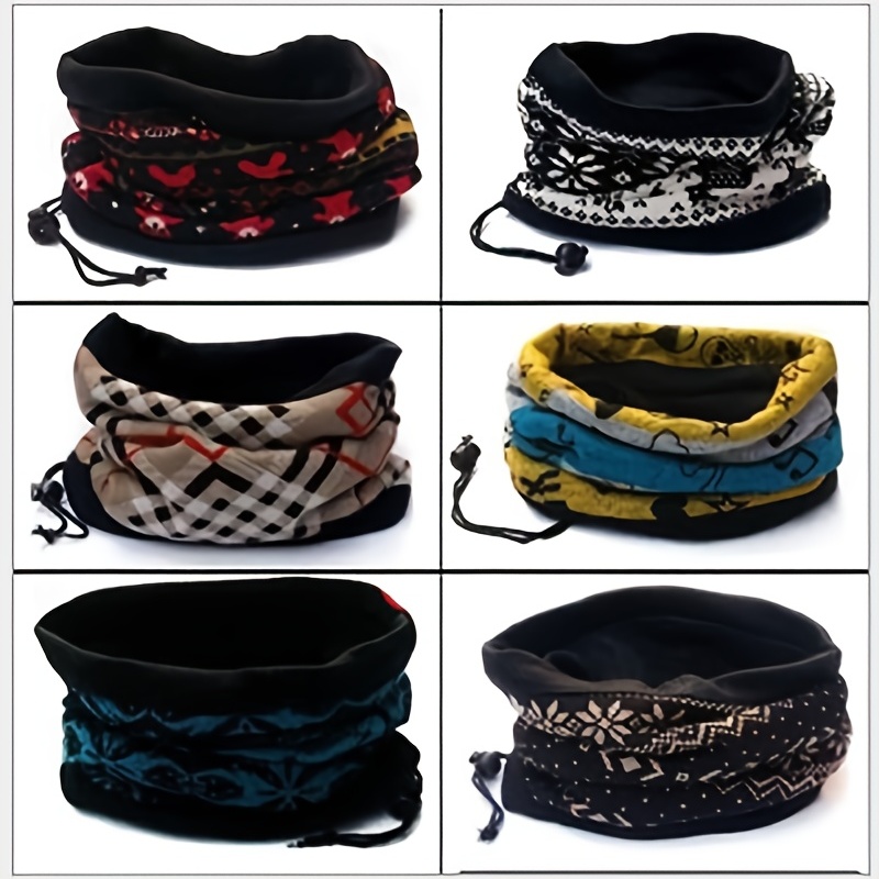 Winter Windproof Scarf Soft Cycling Hiking Half Warmer Gaiter