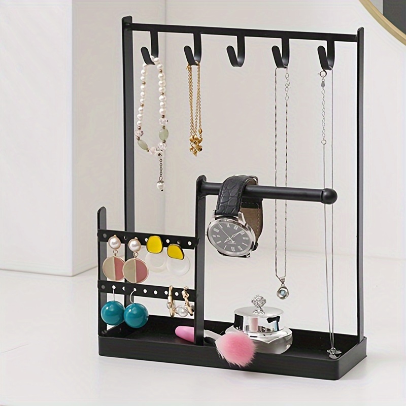 1pc Bracelet Display Holder, Desktop Jewelry Necklaces Bracelets Pendants  Hanging Display Stand, For Dresser Mall Window