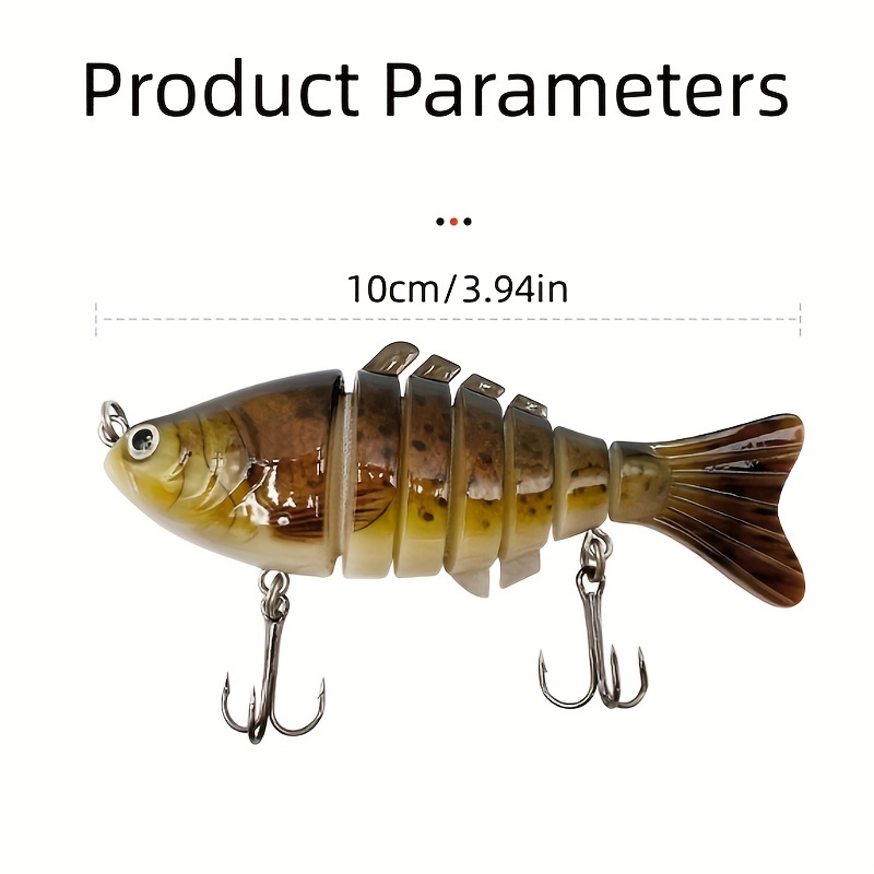 Multi Jointed Swimbaits Slow Sinking Bionic Swimming Lures for