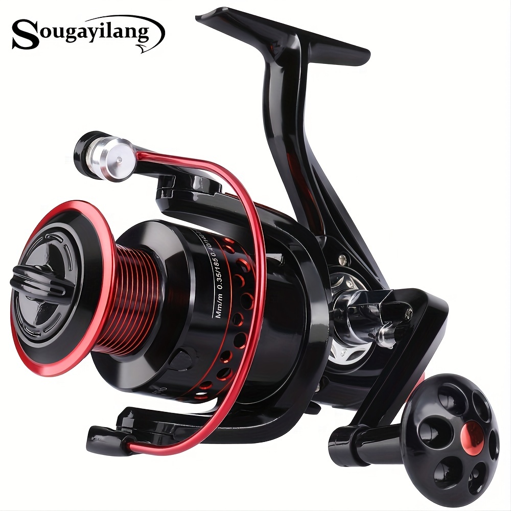 Sougayilang Spinning Fishing Reel High Speed 5.2:1 Gear - Temu
