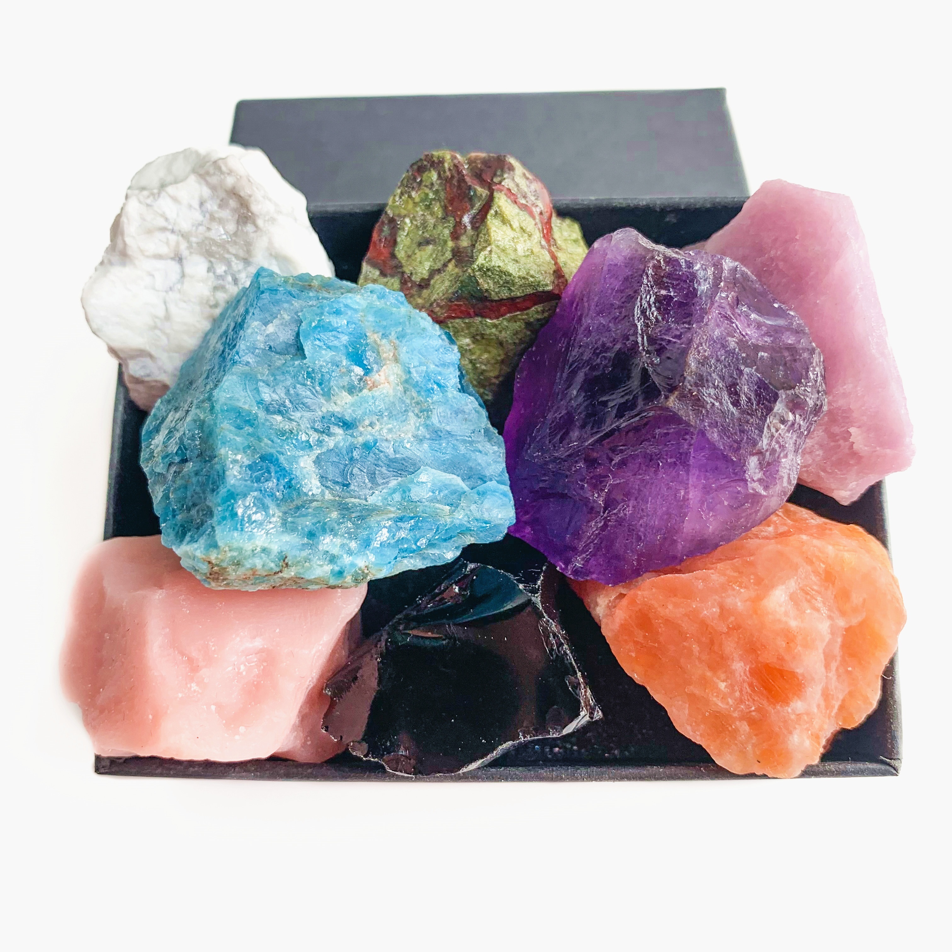 Cristaux Naturels De Grande Taille 8 Pièces, Pierres De Guérison Des  Chakras, Boîte De Collection De Pierres Précieuses En Cristal Pour Cadeau -  Temu Belgium