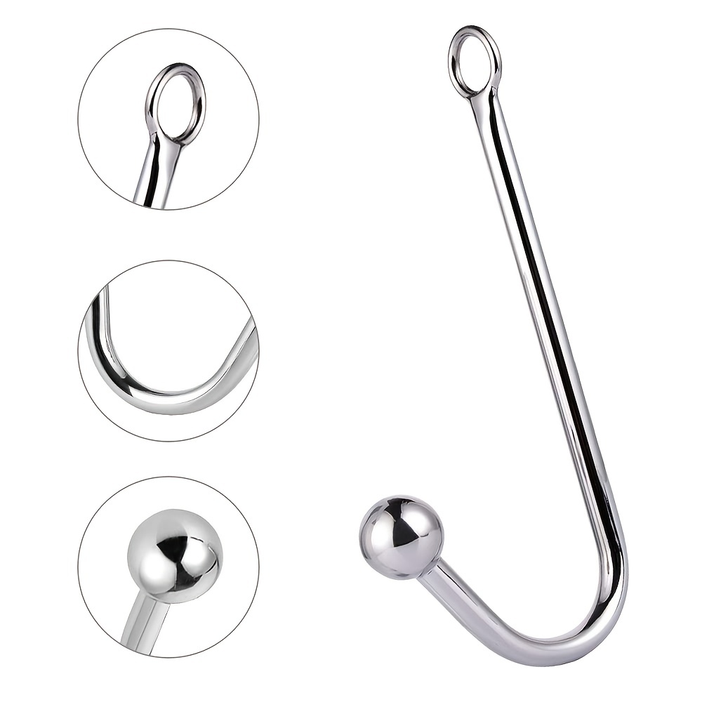 Stainless Steel Ball Anal Hook – Love Plugs CA