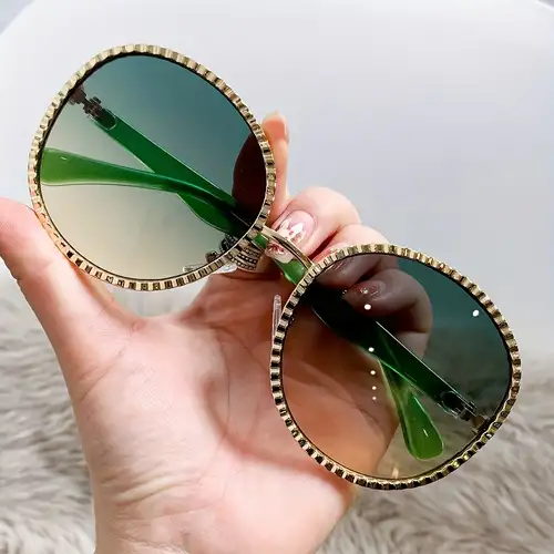 Oval Sunglasses Women Men Rock Hip Hop Sun Glasses Thick Square Chunky  Frame - Jewelry & Accessories - Temu United Kingdom