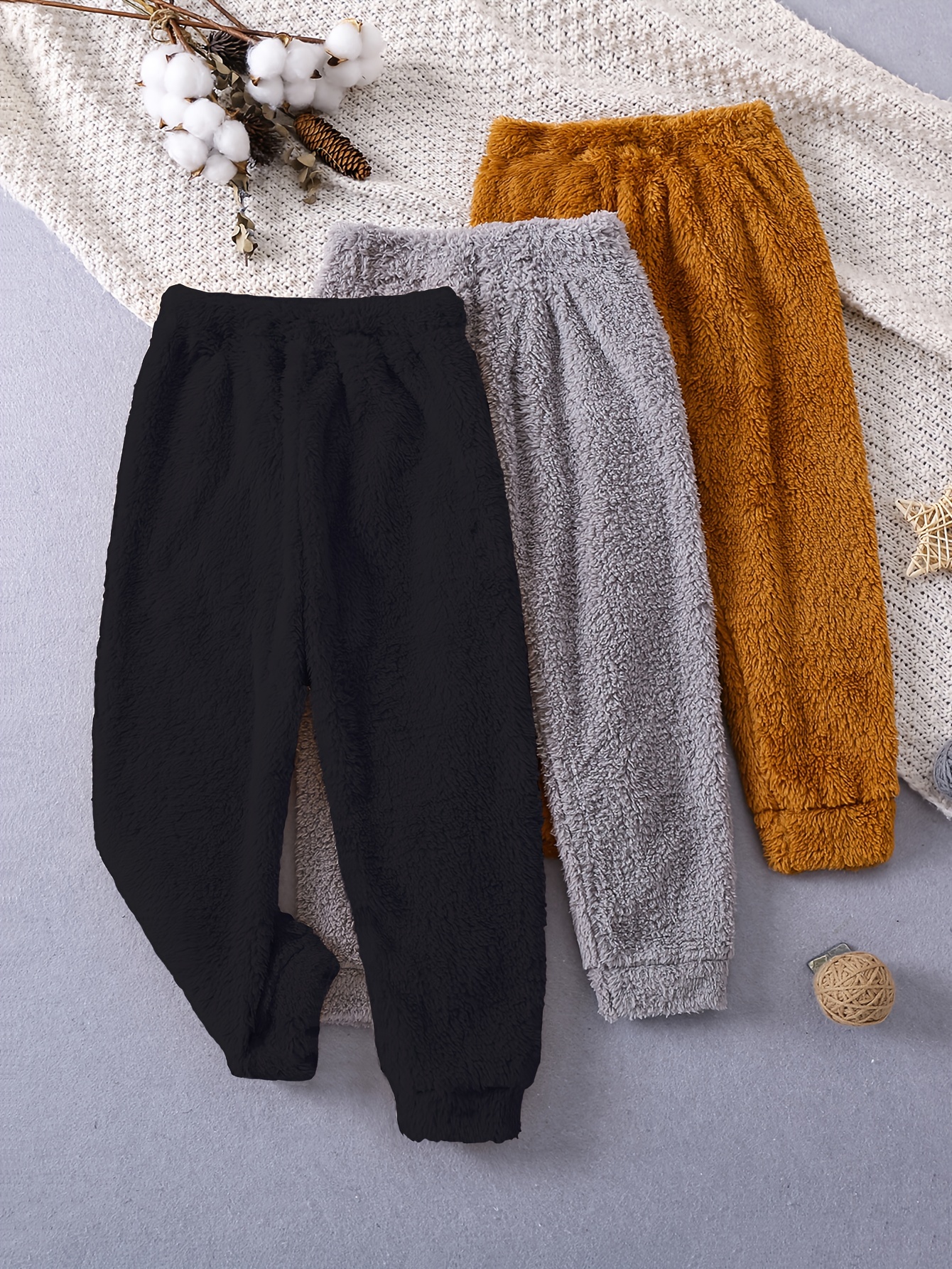 ② pantalon chaud garçon pour l'hiver — Vêtements enfant