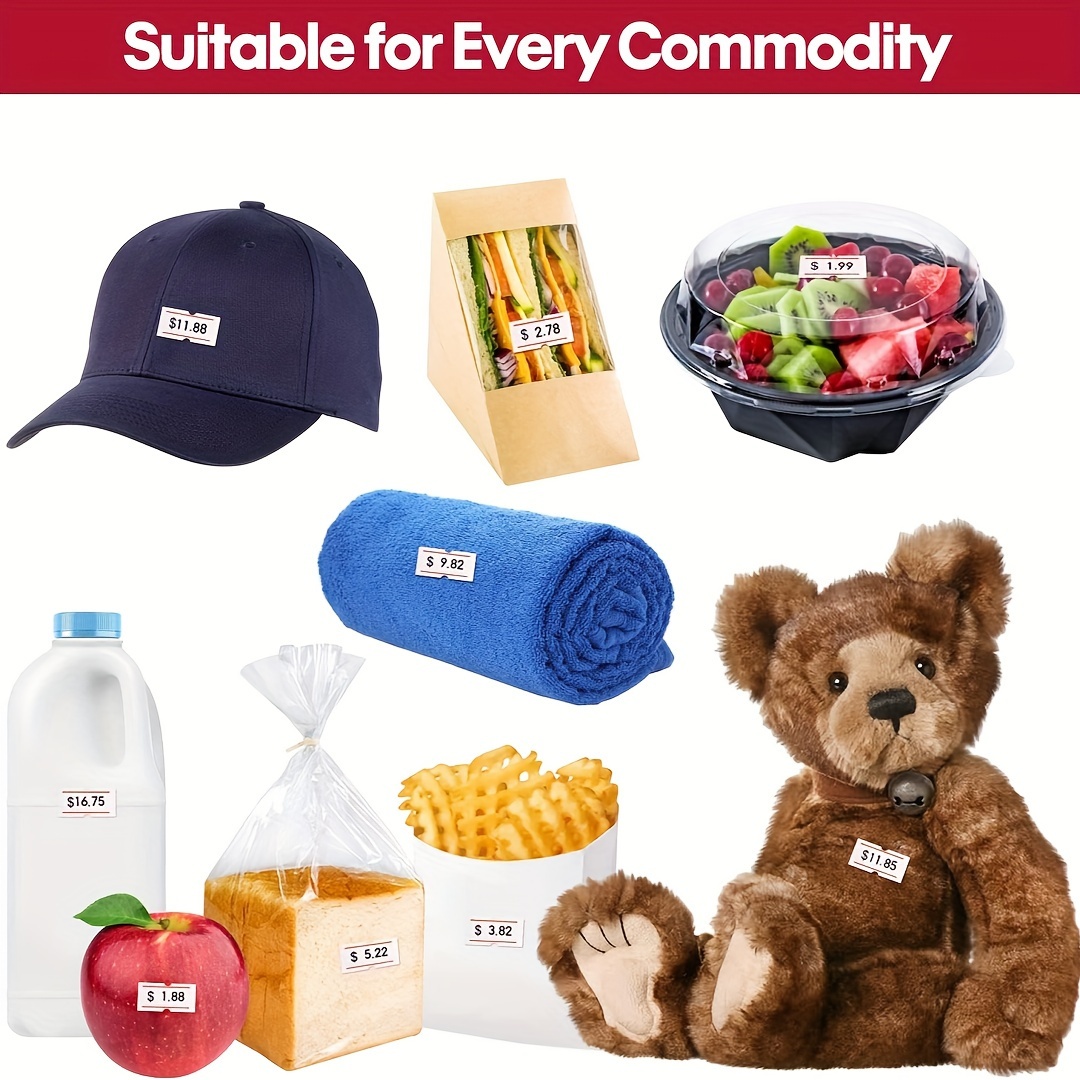 4000 Prices Labels Mx 5500 Labels White Price Tag Sticker Temu