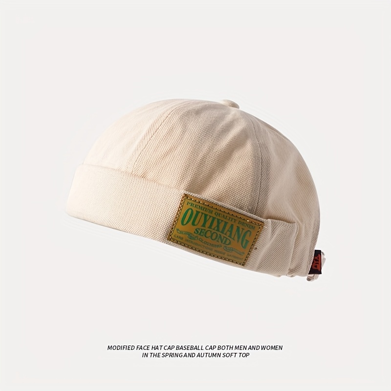 Men's Hip Hop Melon Hat Vintage Beanie