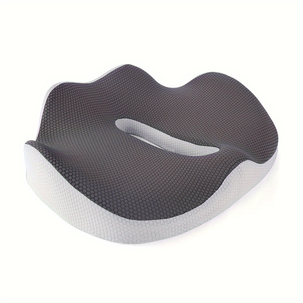 1pc Car Seat Cushion, Office Chair Pad, Ergonomic Seat Cushion For Butt  Shape And Hip Support