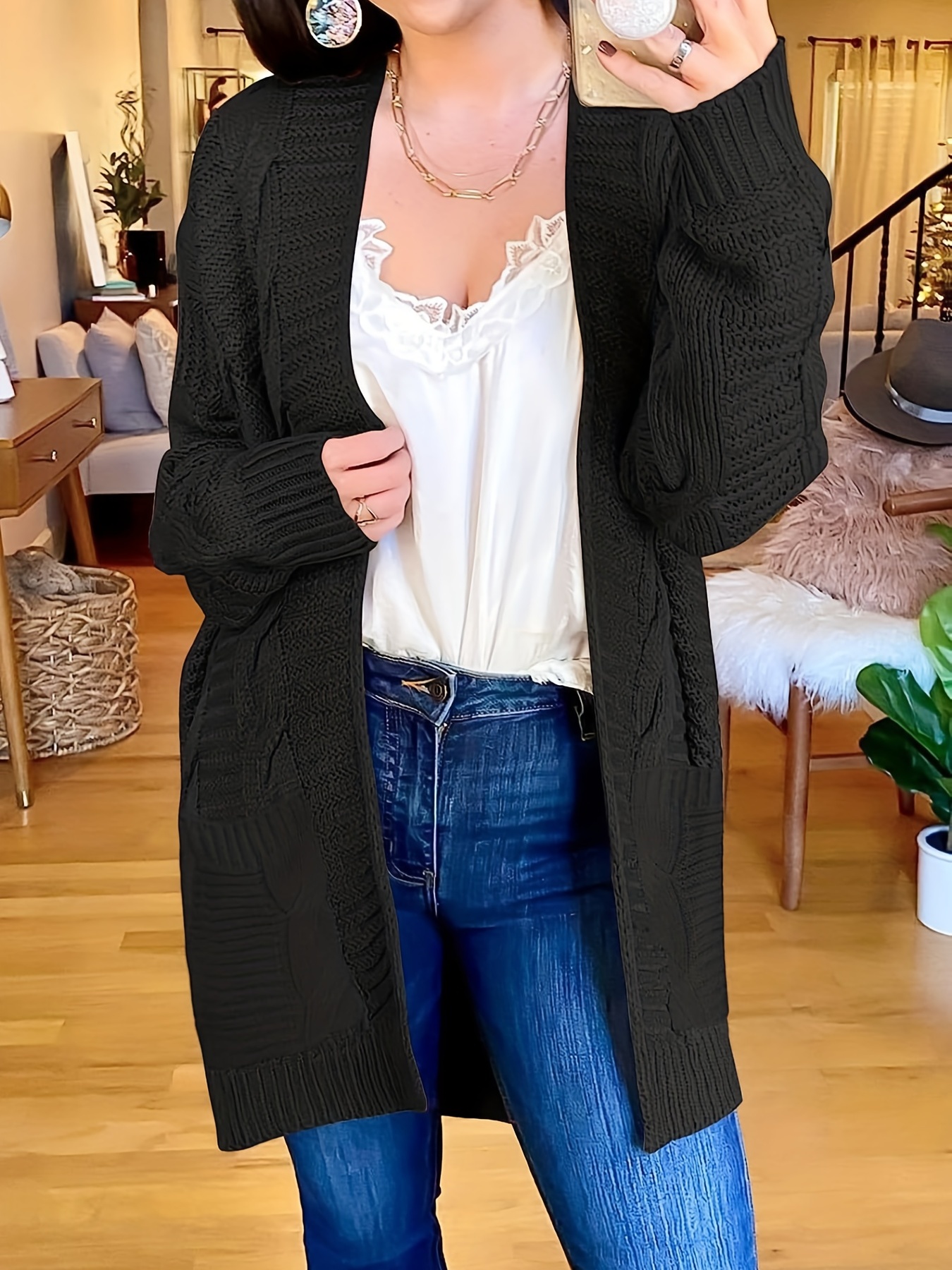 Express on sale black cardigan