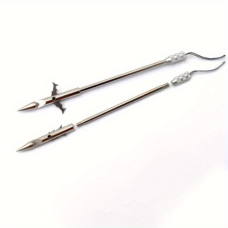 Short Fishing Arrow Outdoor Stainless Steel Metal - Temu