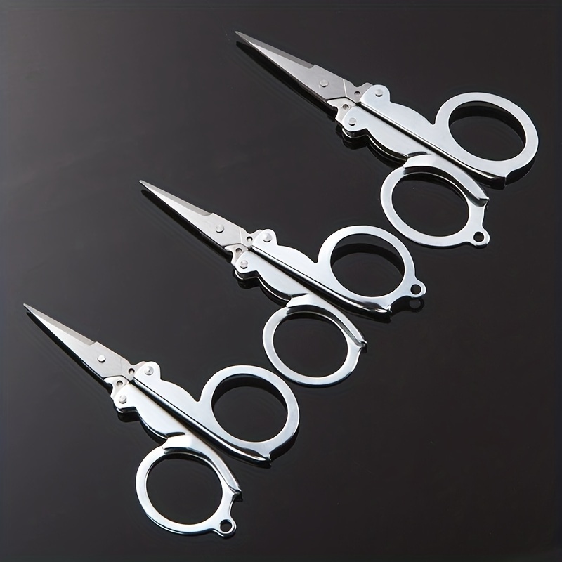 1 Stainless Steel Foldable Small Scissors Sewing Scissors - Temu